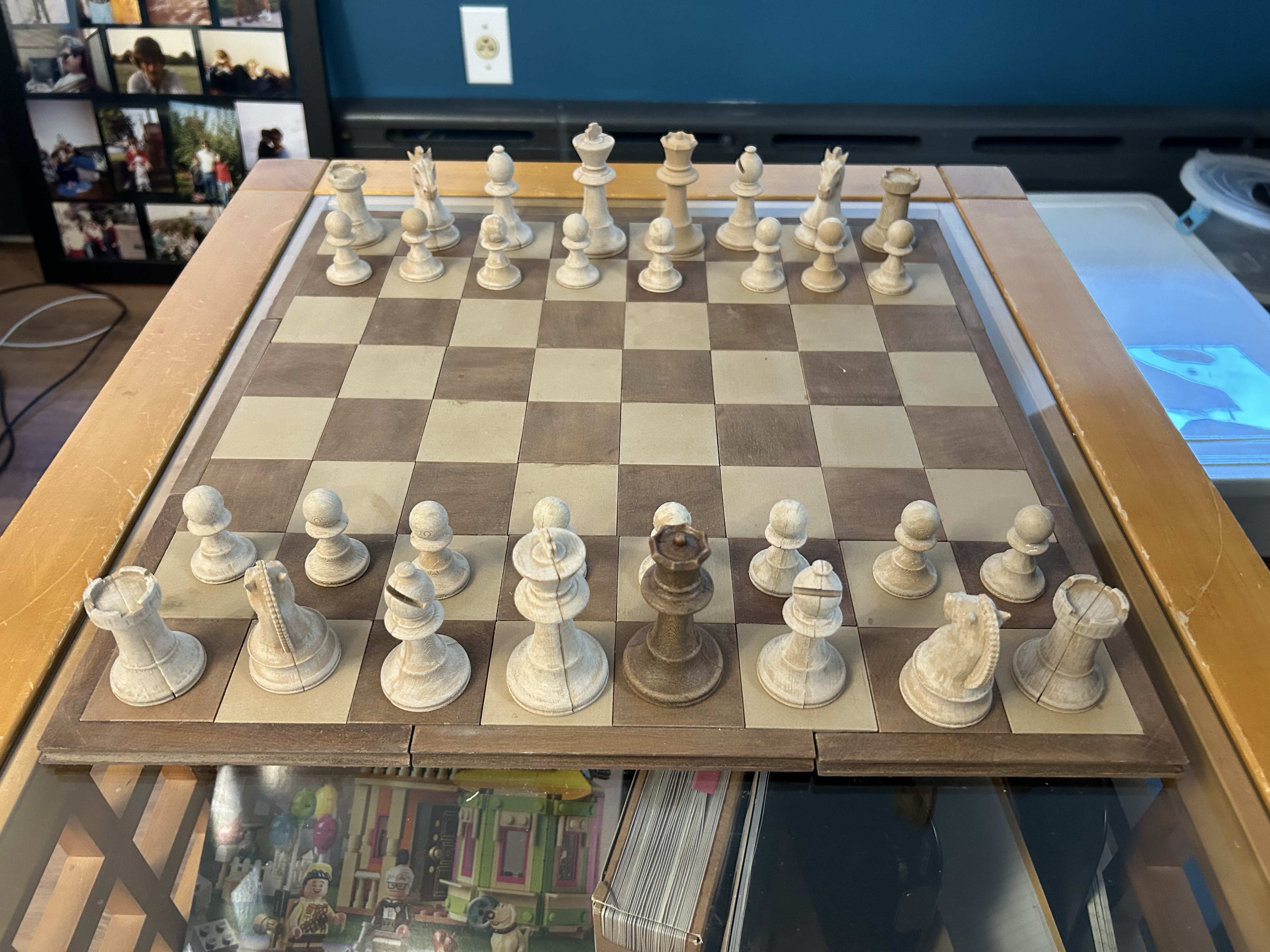 Chess Set for me. I'll put on the wood stain some day